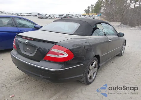 2005 Mercedes-Benz Clk 500 из США, поврежденный, VIN WDBTK75G55T041220